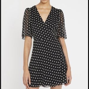 Floral wrap Alice and Olivia dress